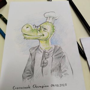 Croco-Portrait TopArt25