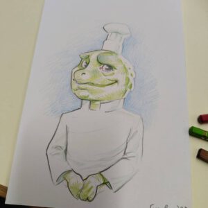 Croco-Portrait TopArt25