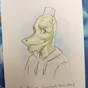 Croco-Portrait TopArt25