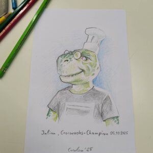 Croco-Portrait TopArt25